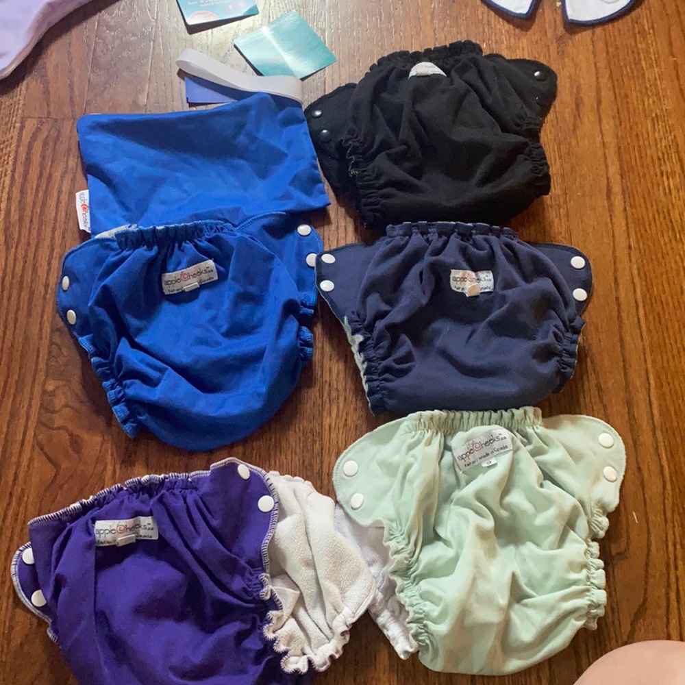 -AppleCheeks SkinnyCheeks cloth diaper lot